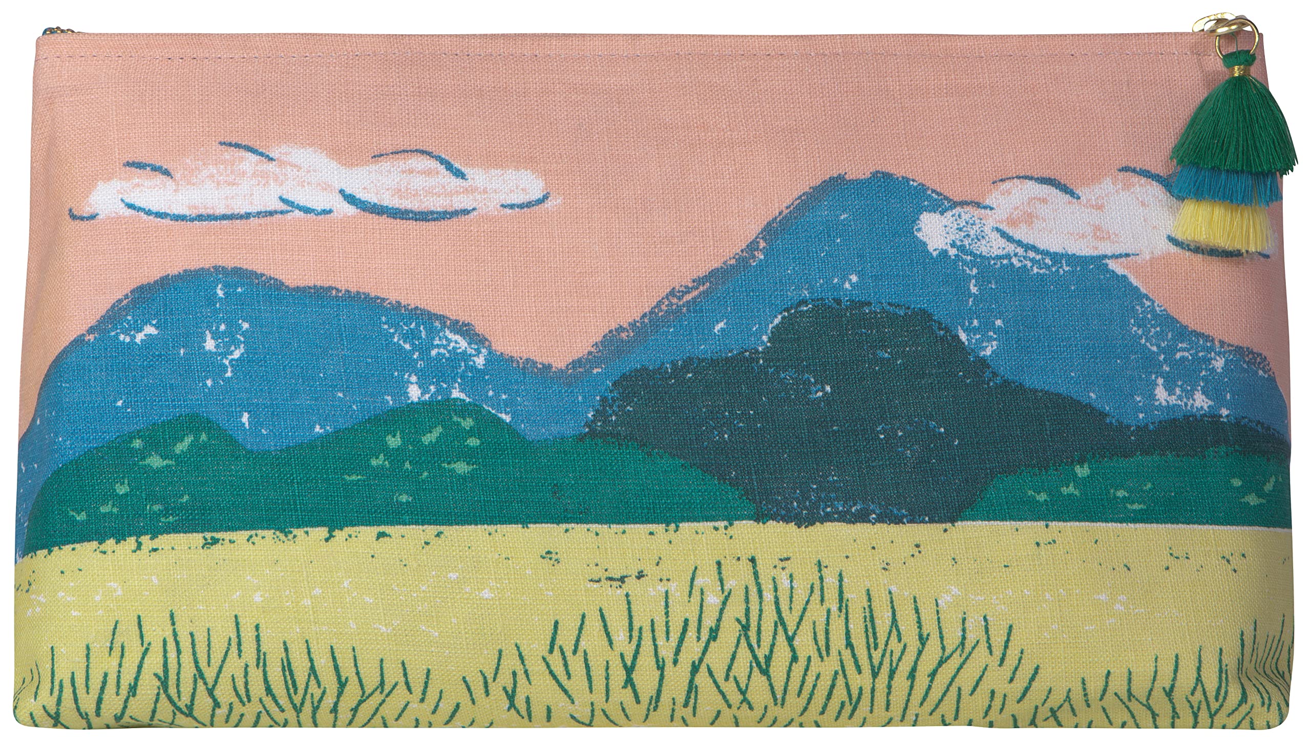 Danica StudioSmall Cotton Zipper Pouch 7 x 4.5 inches