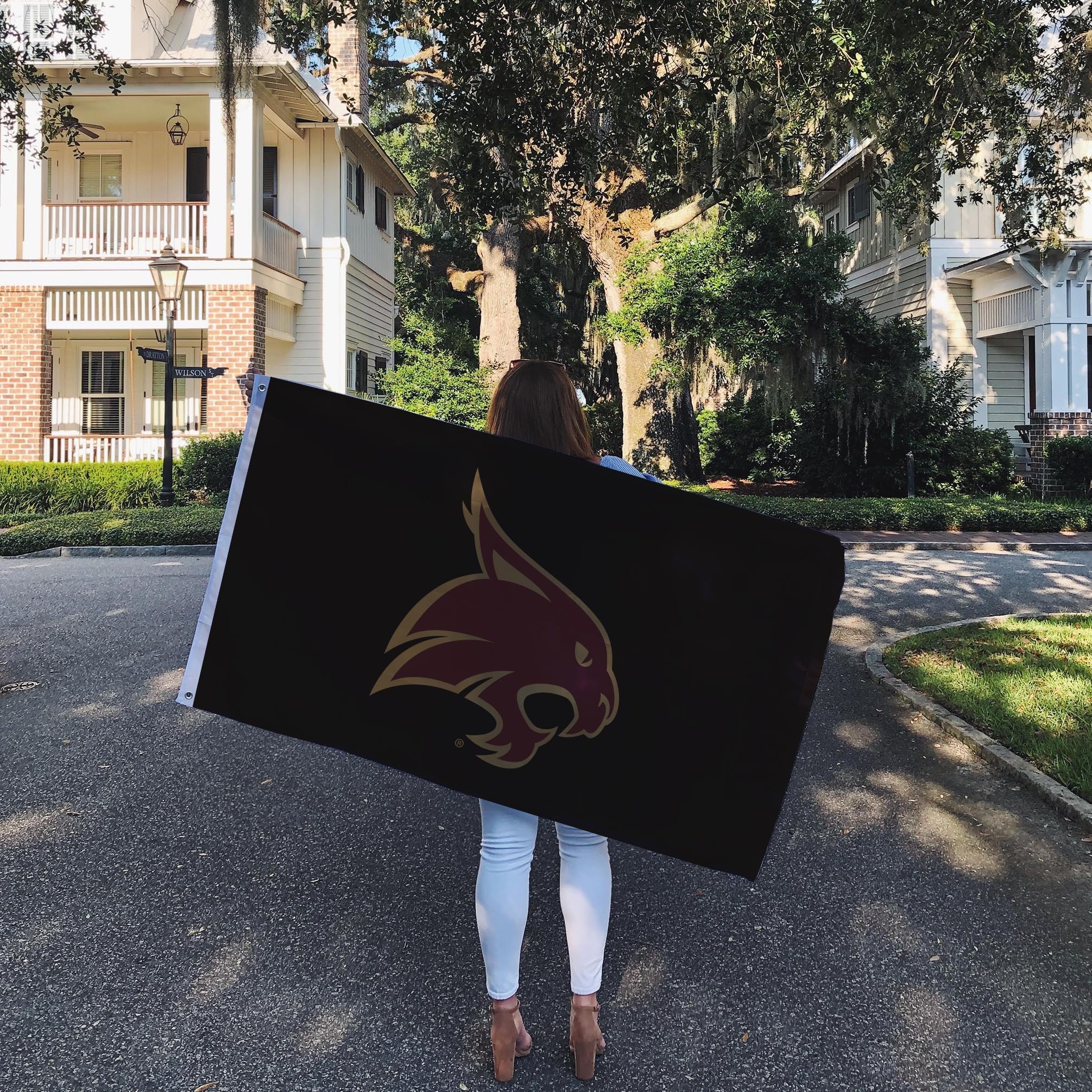 Desert Cactus Duquesne University NCAA Flag - 3x5 Feet Polyester Indoor/Outdoor Flag
