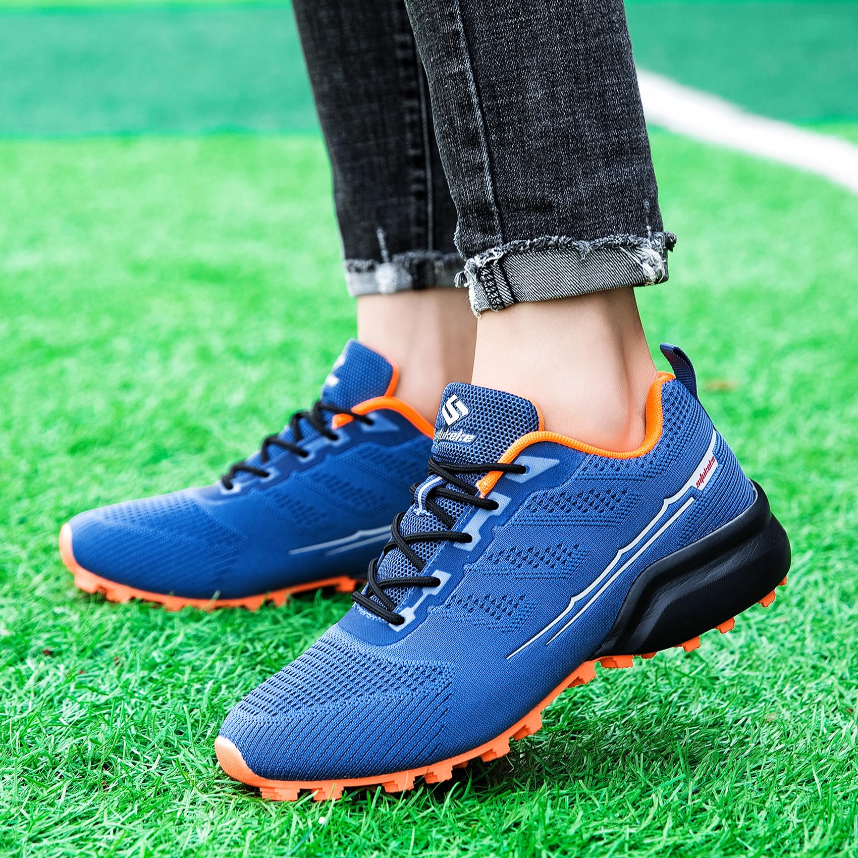Herren Traillaufschuhe, leicht, atmungsaktiv, Walking, Wandern, Sneaker, Outdoor, Athletik, Tennis, Cross-Trainingsschuhe