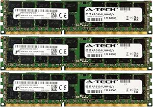 Lot 4 X 16 Go RAM DDR3 PC3-12800 (64 Go) - RDIMM - Pour Serveur Dell PowerEdge - Neuf (ouvert)