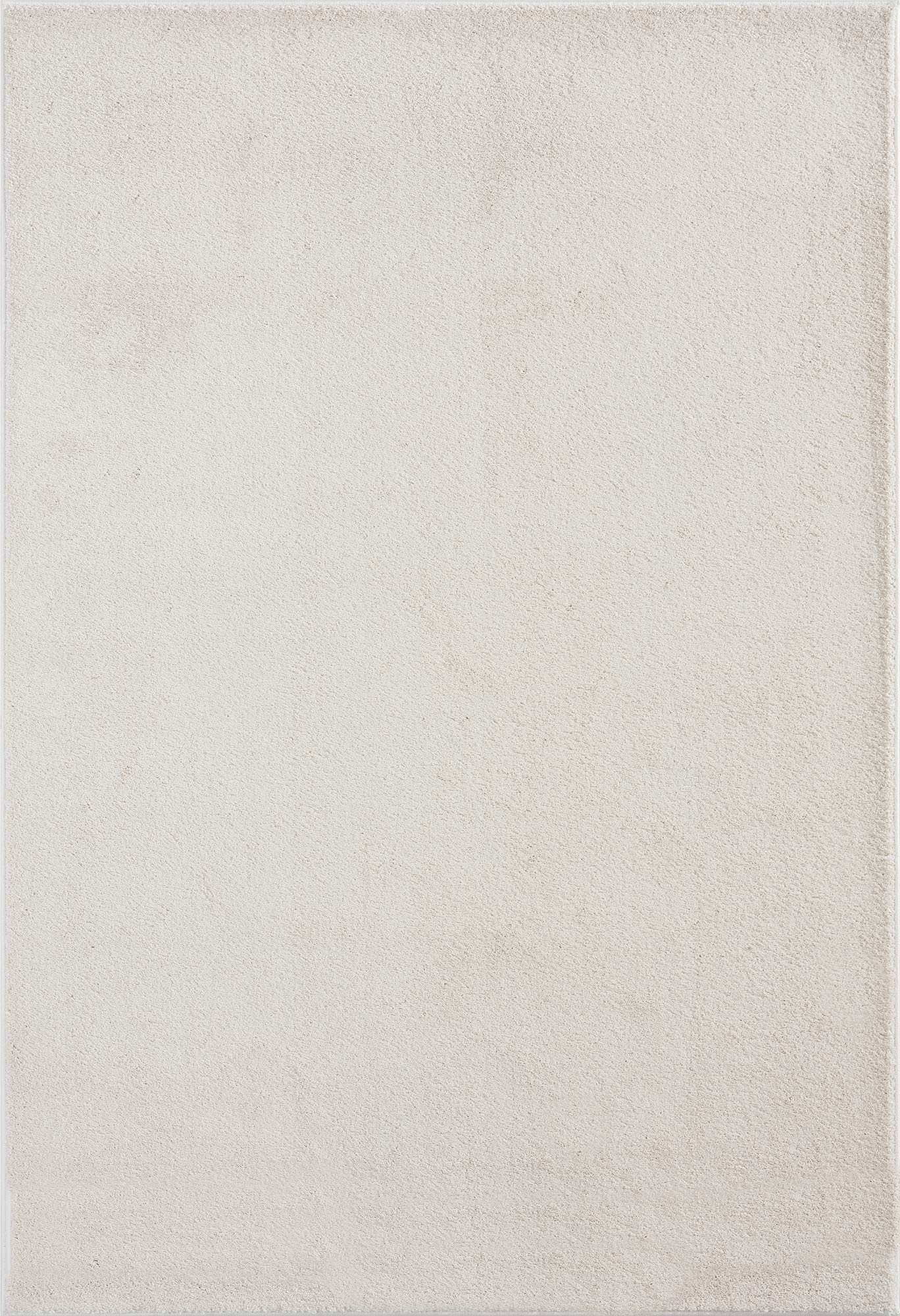 Mia's Teppiche Emma Living Room Rug, Short Pile, 60x110 cm, Creme