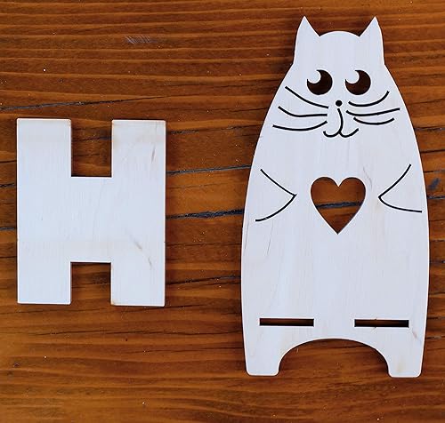 Miniatura 9 de Dolyacrystal - Soporte de madera para teléfono móvil soporte para tableta de escritorio soporte para cocina compatible con iPhone 11 ProXs Max XR 8