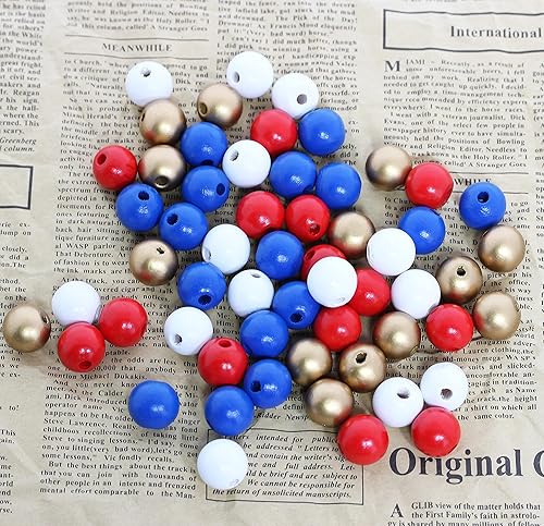 Miniatura 91 de BetterJonny 400 cuentas de madera de agujero grande, cuentas de madera de colores surtidos, cuentas trenzadas de 0.472 x 0.433 in para macramé