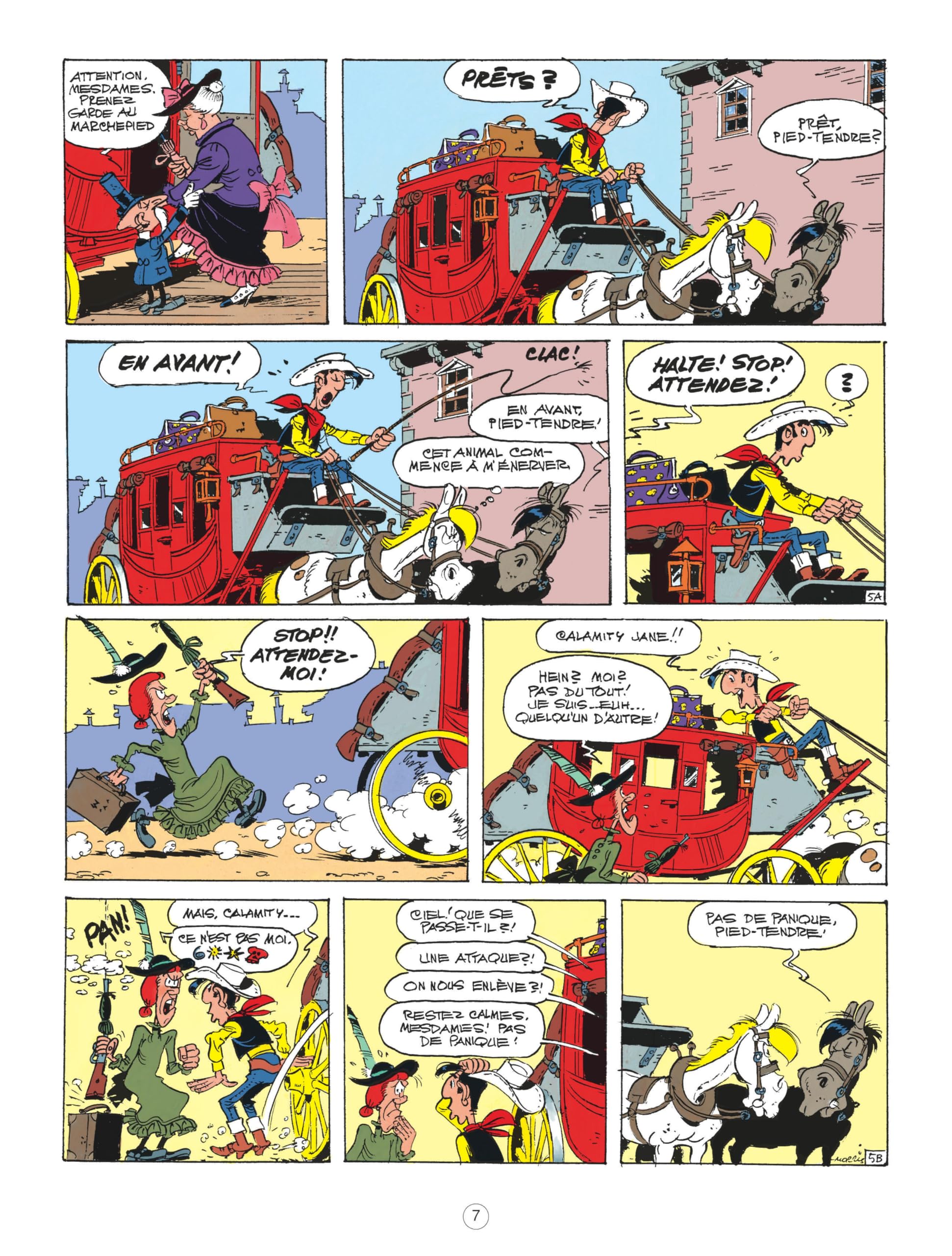 Lucky Luke - Tome 30 - Chasse aux fant�mes Van Banda and Morris - PT05