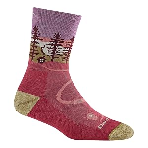 Darn Tough Womens Northwoods Micro Crew Lightweight Hiking Sock Style 5013 -