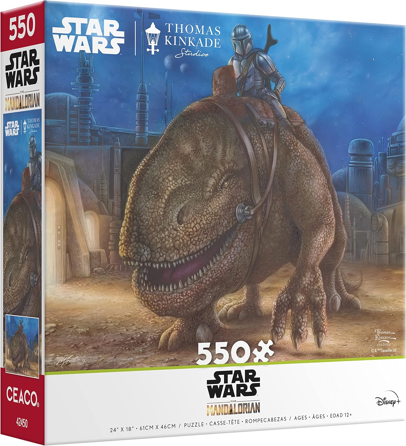 Ceaco - Thomas Kinkade - Mandalorian Collection - The Reckoning - 550 Piece Jigsaw Puzzle