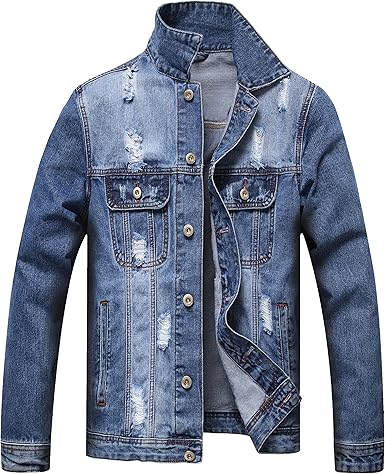 denim jacket men amazon