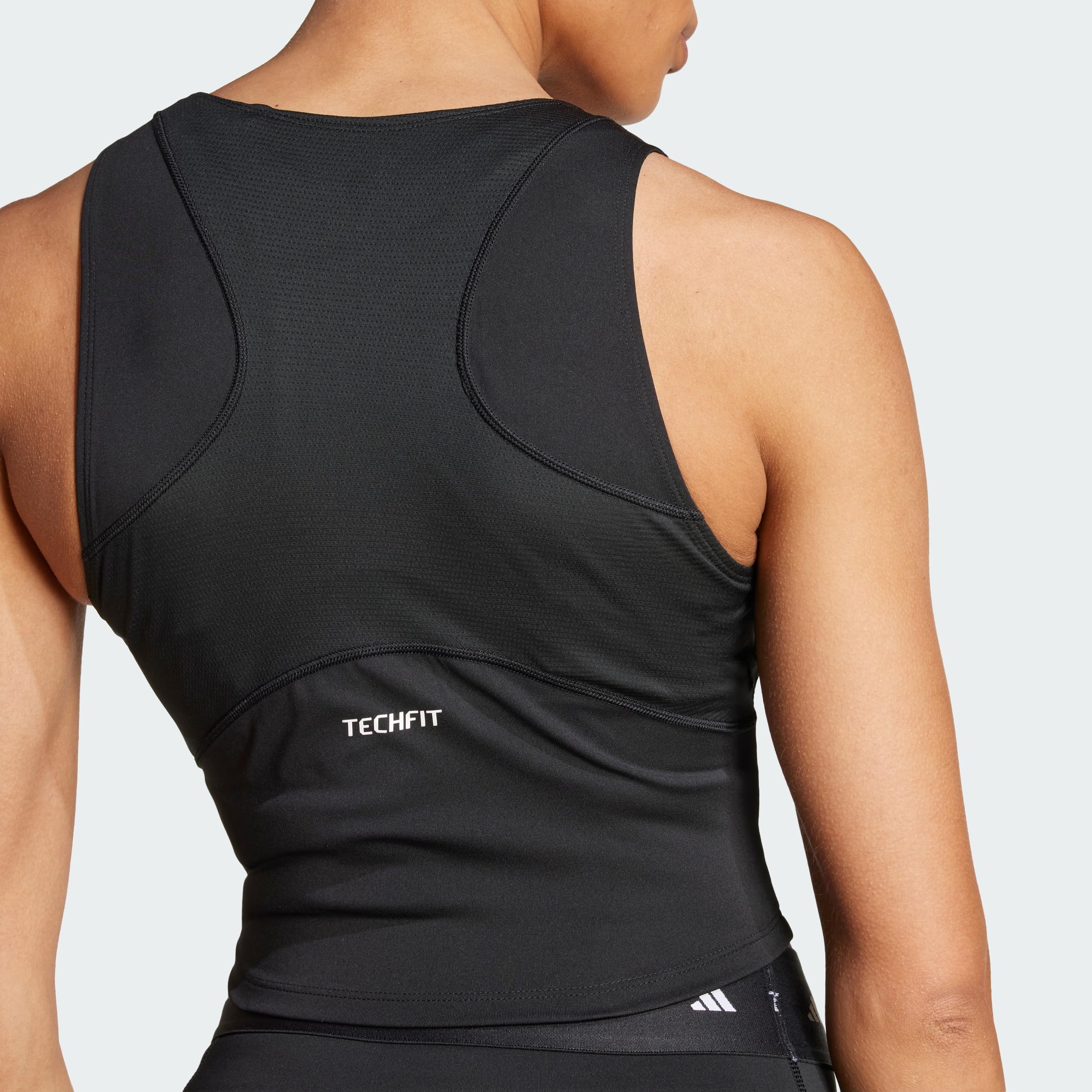 adidas Femme Techfit Cropped Training Tank Top