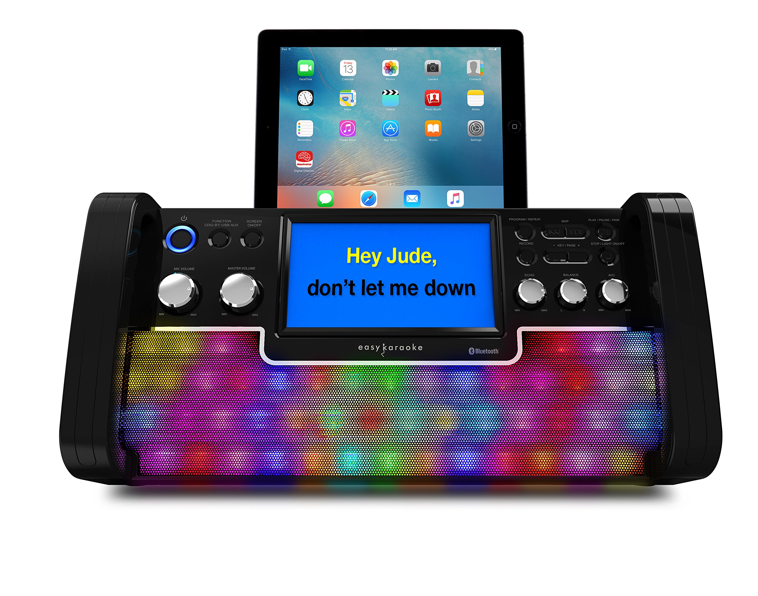 Easy Karaoke EKS708-BT Bluetooth Karaoke Machine