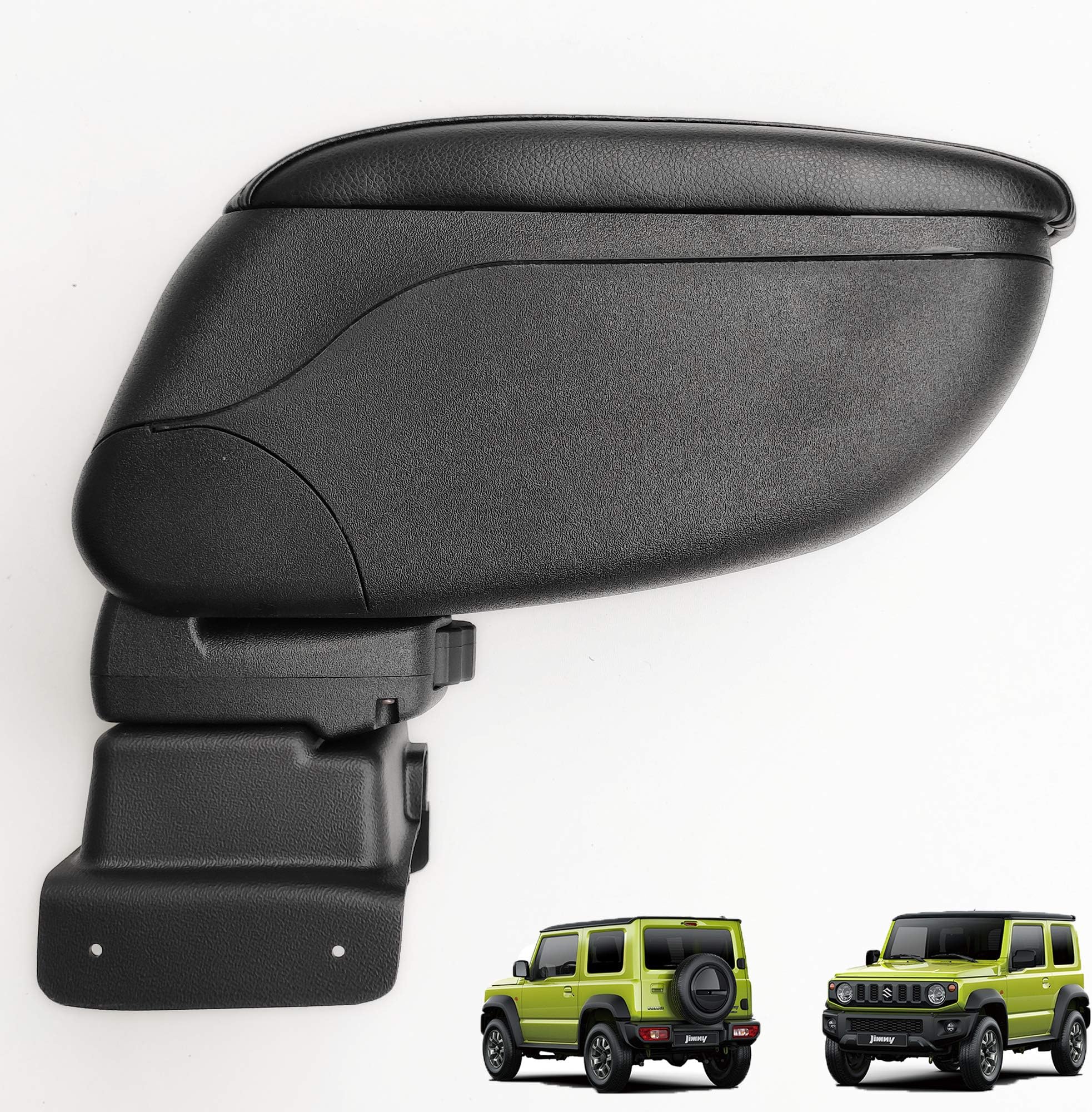 Armrest Car Center Console Storage Box Black Centre Arm Rest Suitable for Suzuki Jimny JB74 2019-2023