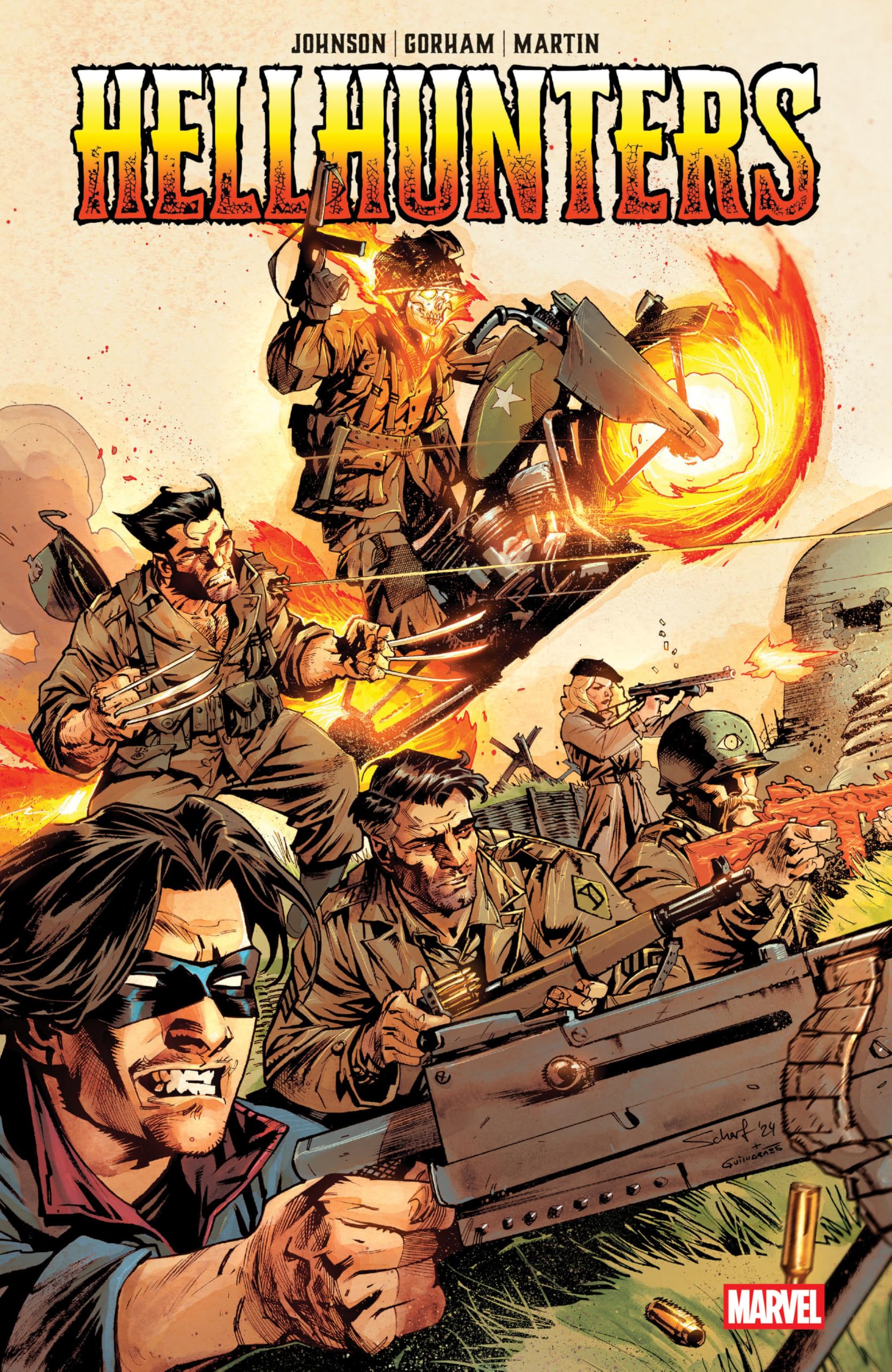 HELLHUNTERS GRAPHIC NOVEL New Paperback Collects 5 Part Series by Marvel Comics