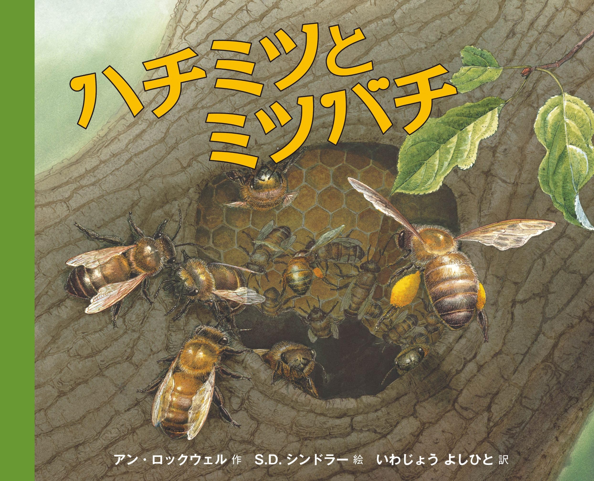 絵本とミツバチページ(≧▽≦) ハチミツとミツバチ | アン・ロックウェル, S.D.シンドラー, いわ