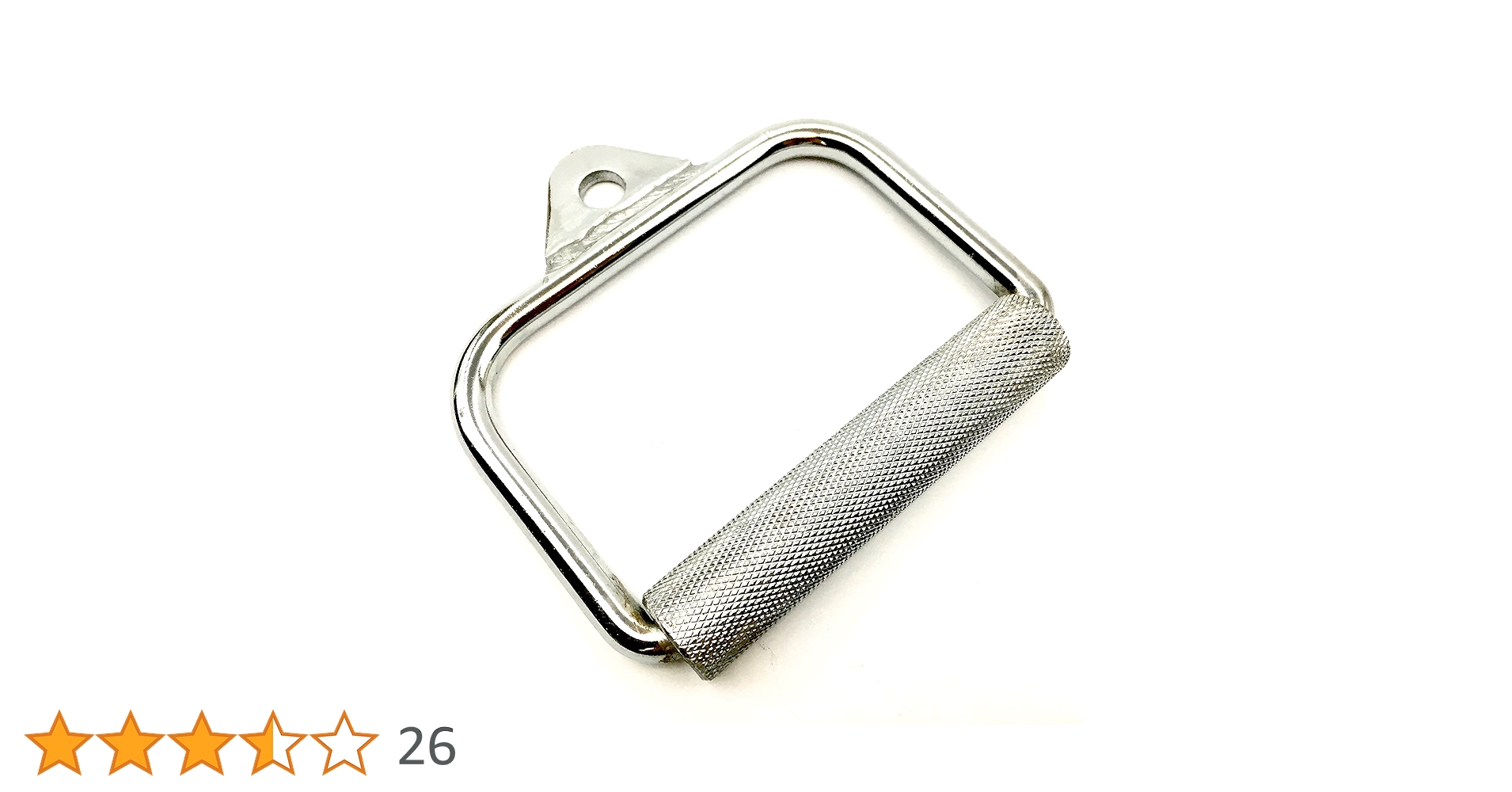 トレーニング器具　シングルハンドル　ケーブルアタッチメント　鎖　カラビナ付き 91zDA9vEo9L.jpg_BO30,255,255,