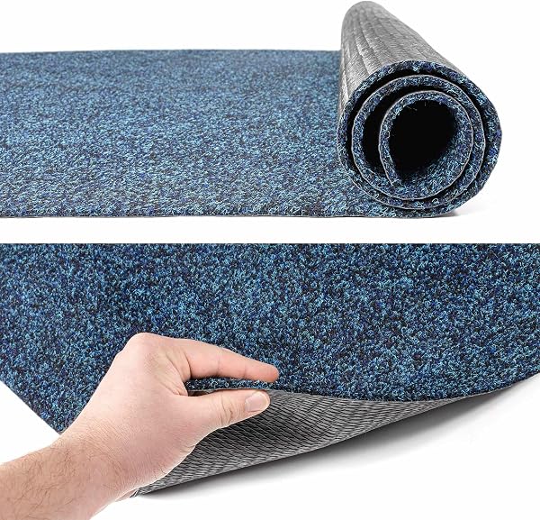 ANRO Fußmatte Schmutzfangmatte Türmatte rutschfest Fußabstreifer abwaschbar robust für Eingang, Haustür, Flur innen & außen Poet Küche, 60 x 40 cm (Rechteckig) - 5