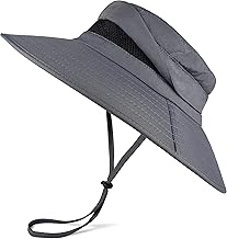 EINSKEY Waterproof Sun Hat for Men Women, UPF 50+ UV Protection Wide Brim Packable Hat for Fishing Hiking Garden Safari Beach