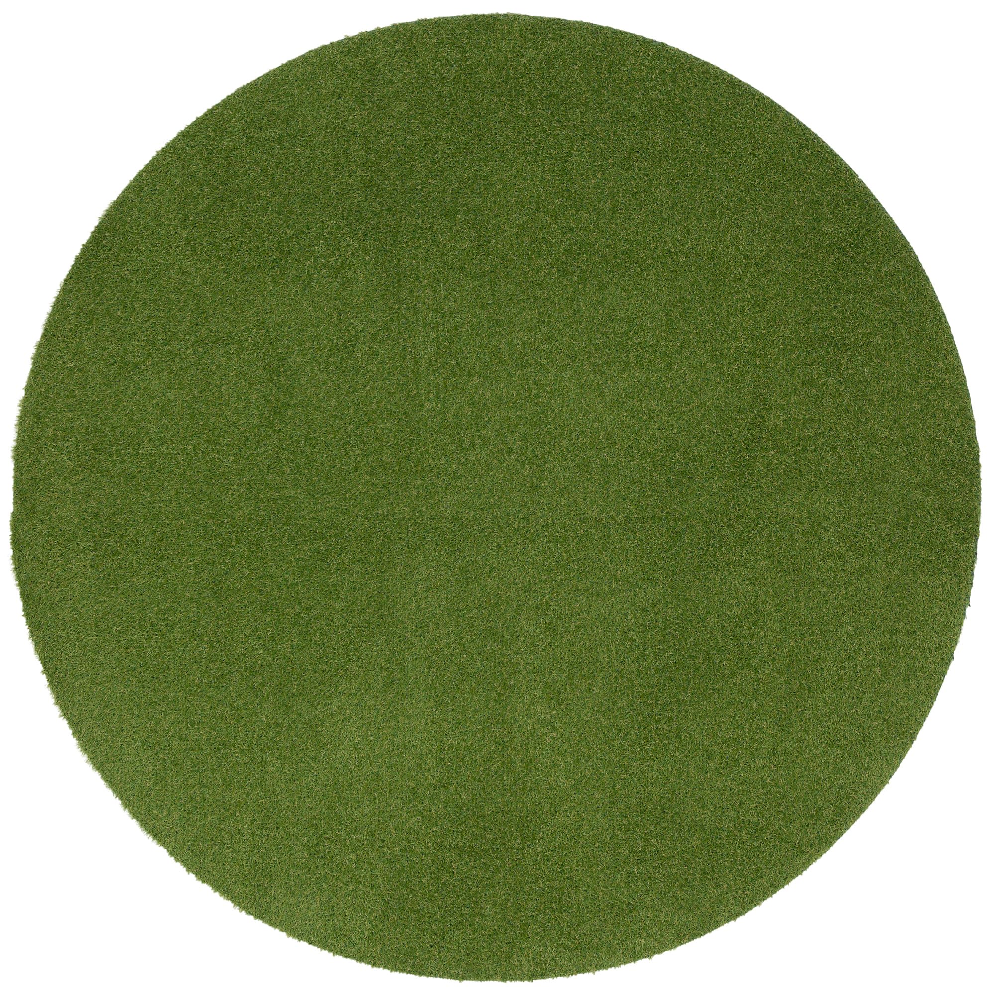 Snapstyle Lujosa Alfombra de Césped Artificial Wembley Verde Redonda en 5 Tamaños