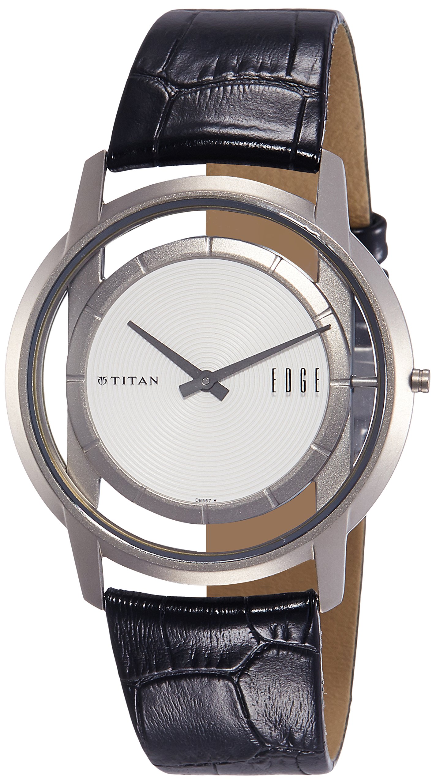 Titan Edge Analog Multi-Color Dial Men's Watch-NL1577TL01/NP1577TL01A, strap, Silver, strap