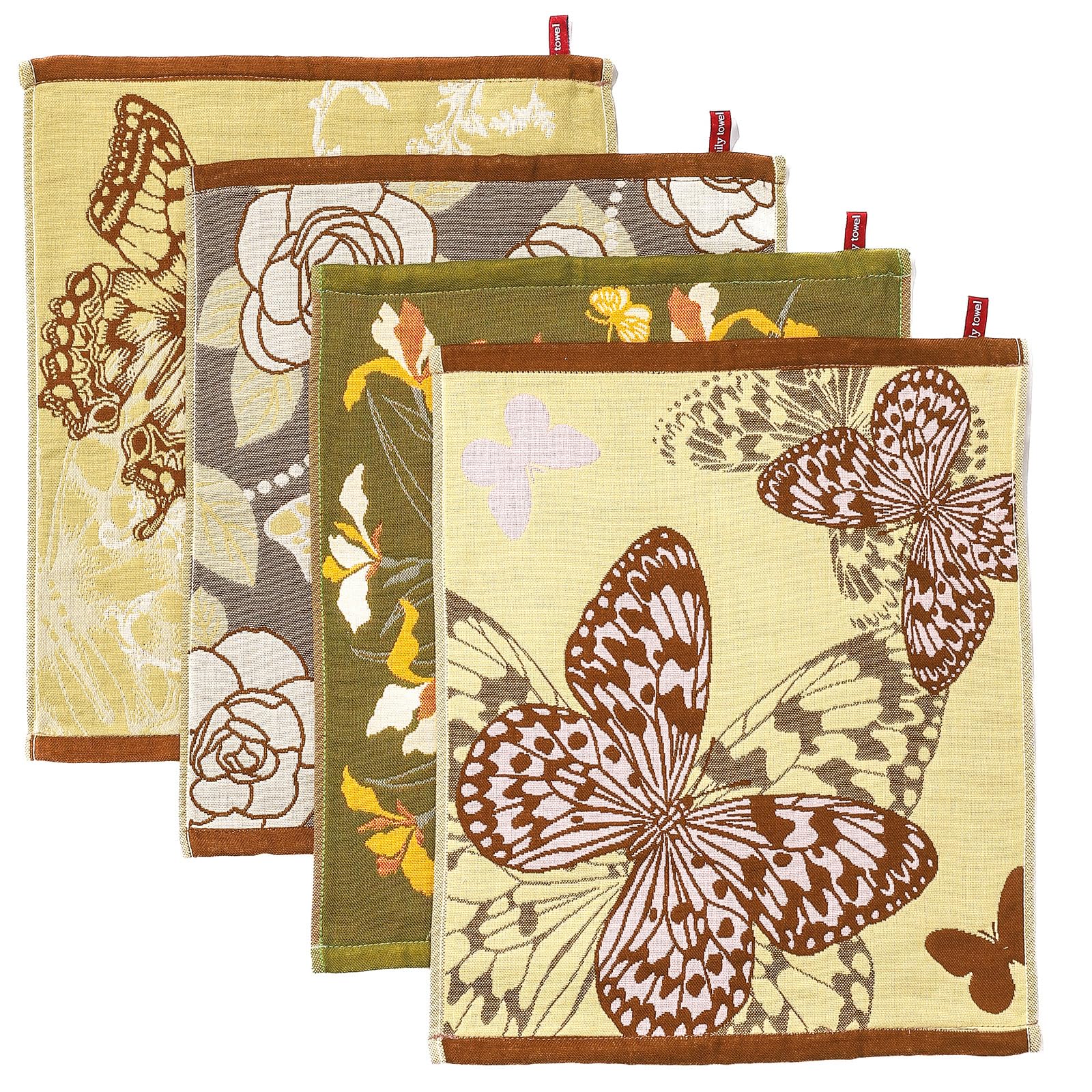 STASOPTK Cotton Kitchen Towels Set of 4 - dish cloths and dish towels | Mubboo