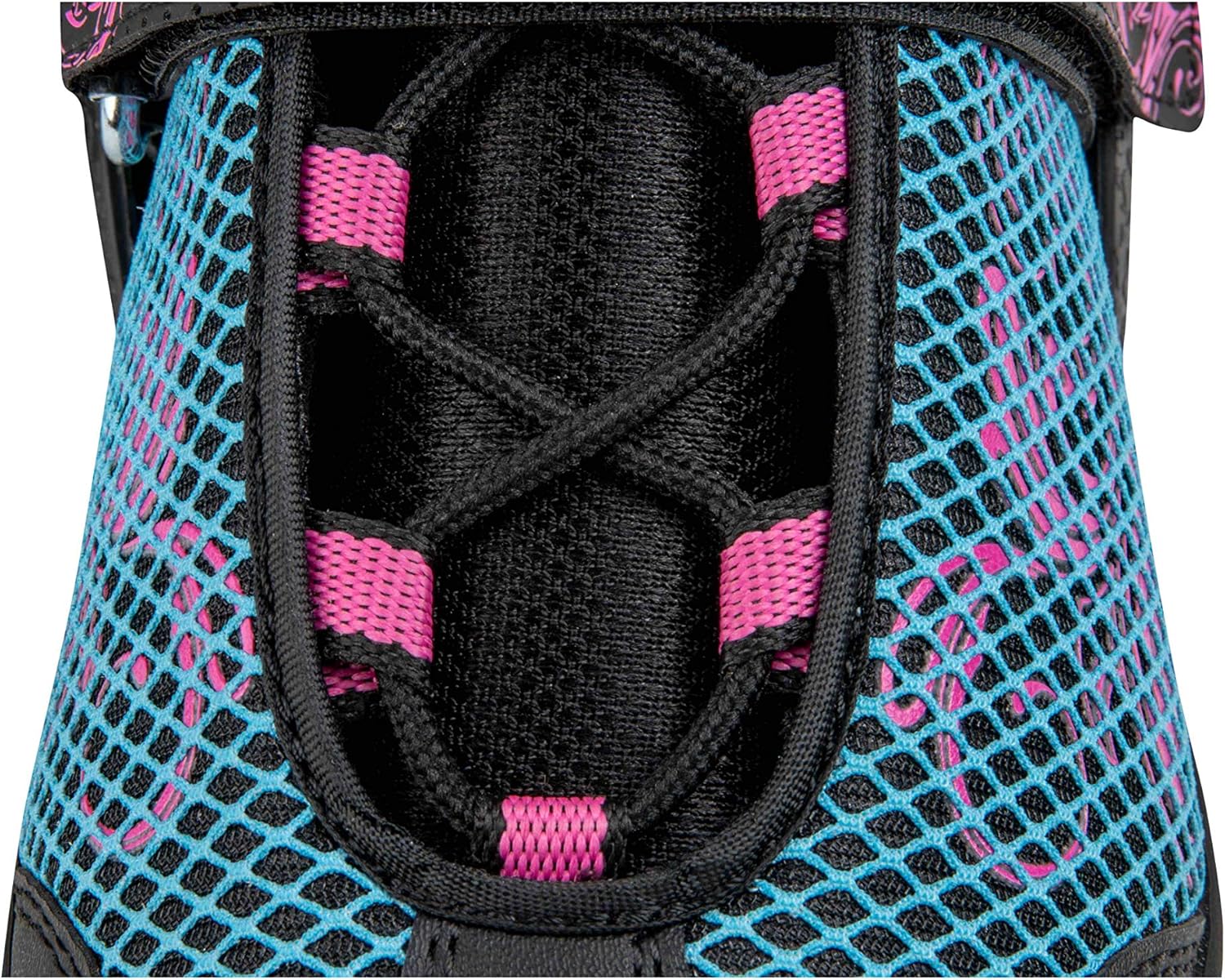 HUDORA Comfort Children's and Teenagers All-Round Ice Skates Floral Size 29-34 Ice Skates Ice Skates Multicoloured 29-34 : Sports & Outdoors