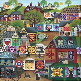 27 Room Decor Ideas Featuring Handmade Wall Art 45 Trademark Fine Art Canvas Wall Art - Cheryl Bartley 'Mamas Country Quilt...