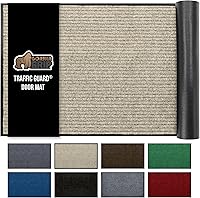 Vista 19 de Gorilla Grip - Tapete afelpado original de goma con perfil bajo, resistente, duradero, impermeable y fácil de limpiar para interior y exterior