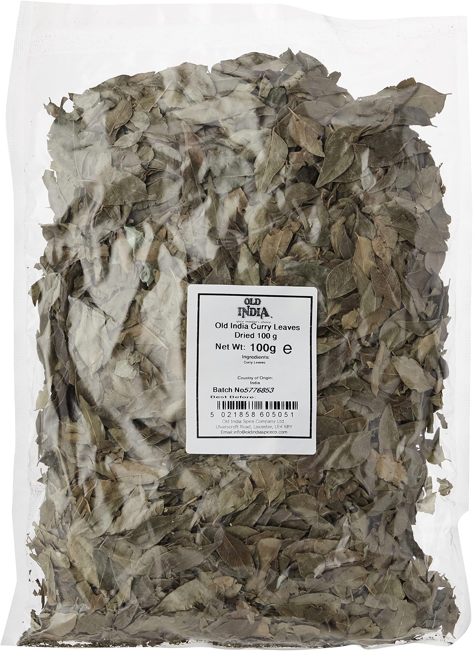 Old IndiaCurry Leaves Dried 100 g