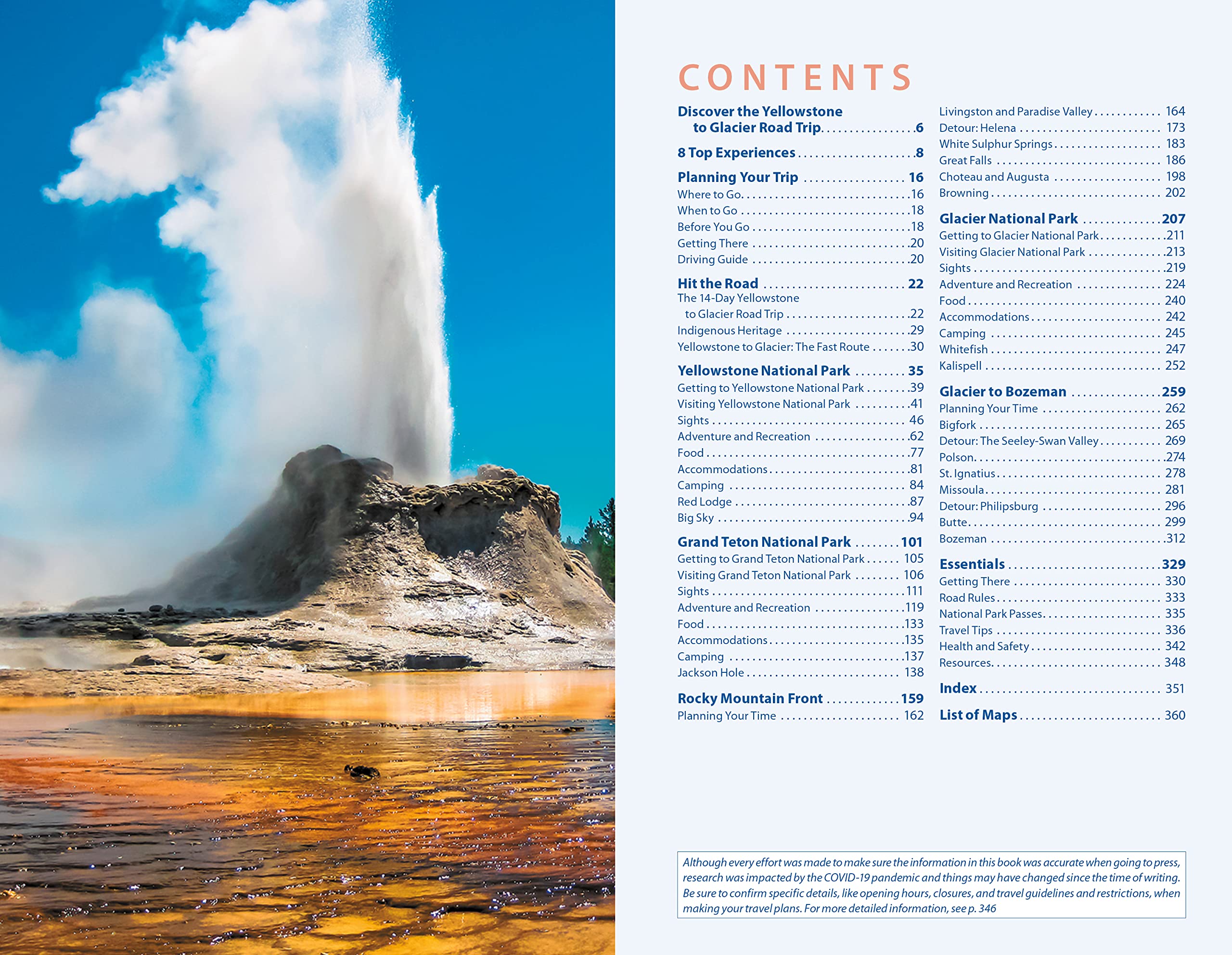 Moon Yellowstone to Glacier National Park Road Trip (Second Edition): Connect Montana & Wyoming’s 3 National Parks, with the Best Stops along the Way
