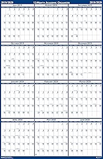 House of Doolittle 2019-2020 Laminated Academic Wall Calendar, Reversible, 24 x 37 Inches, July - June (HOD395-20) - coolthings.us