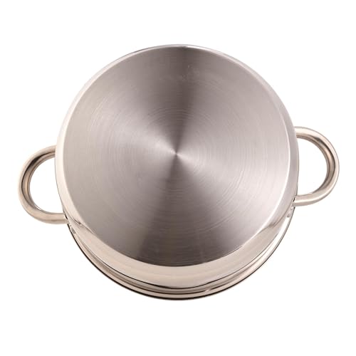 Well Home Juego de Batería de Cocina de 12 Piezas en Acero inoxidable con Bases de inducción y mangos ergonómicos - imagen 8