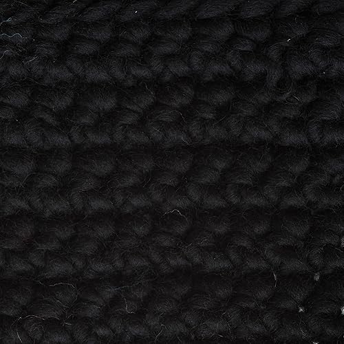 Miniatura 3 de Patons Classic Wool Roving - Hilo de lana de 3.5 onzas, negro, 1 bola