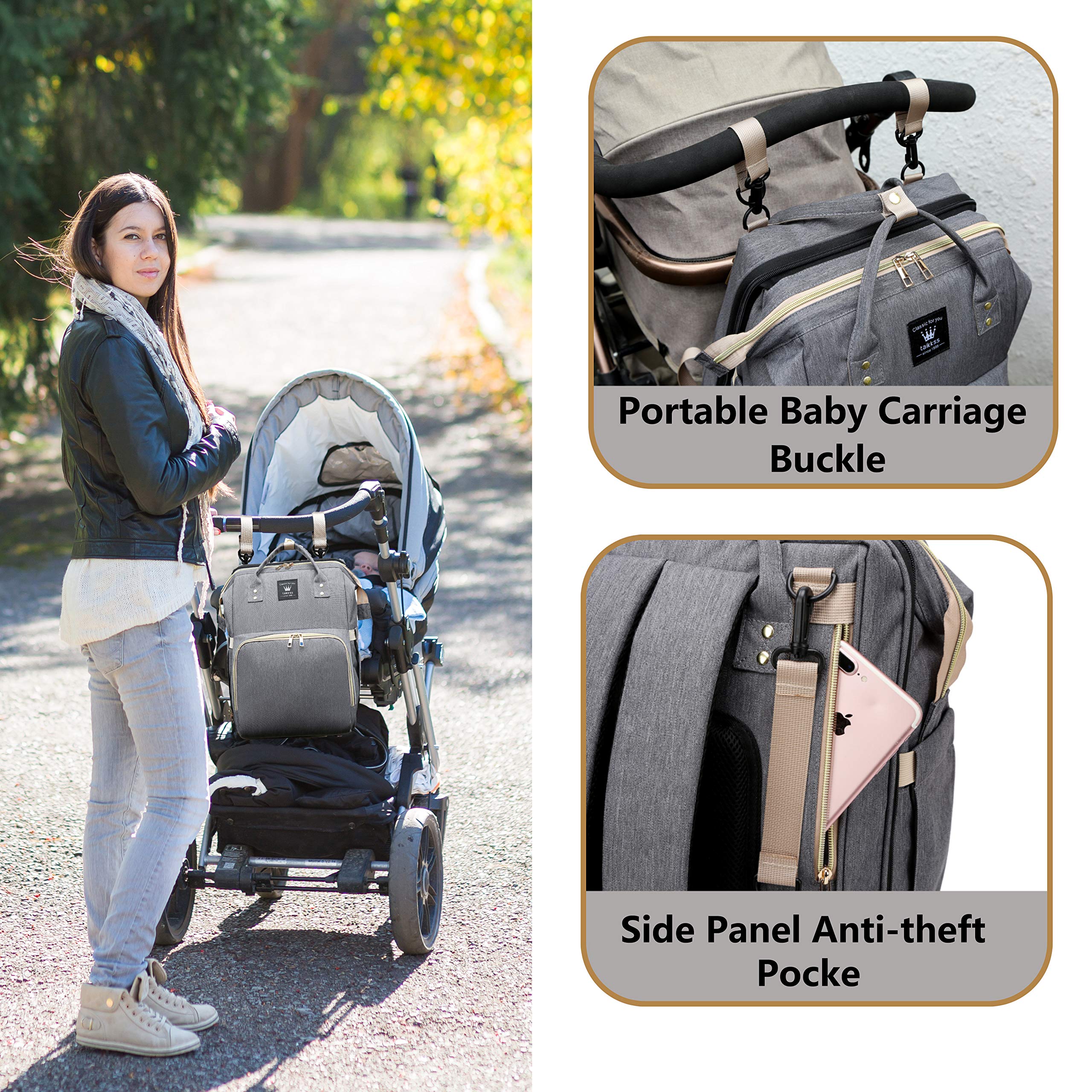 Ruvalino Mochila Porta Pañales RUVALINO Mochila Porta Pau00f1ales