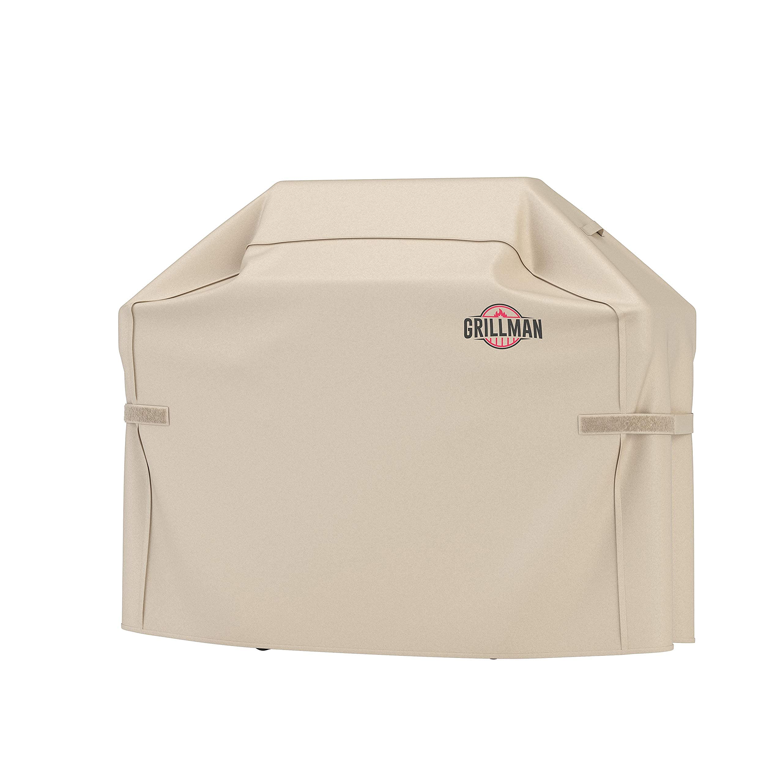Grillman Funda Impermeable para Barbacoa, Color Canela Funda Protectora para Barbacoa Funda Impermeable para Barbacoa (132 cm, Canela)