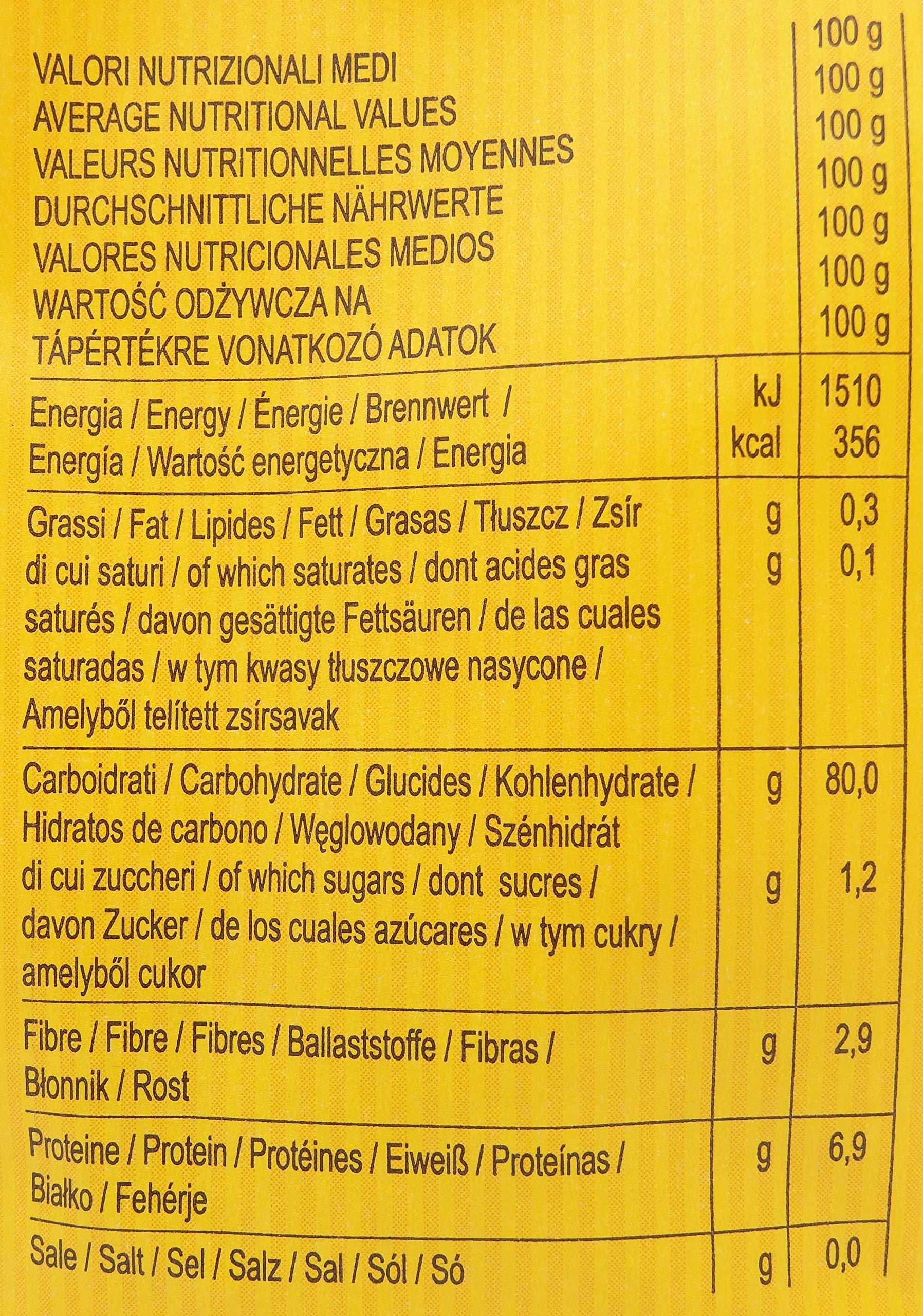 DialSì Pasta Sin Gluten Penne Maíz y Arroz 400g