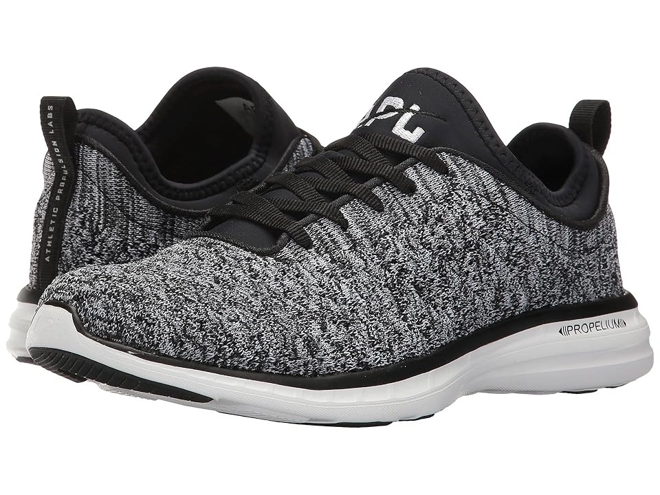 Athletic Propulsion Labs (APL) Techloom Phantom (Black/White/Melange) Women's Shoes INTERNATIONAL SHIPPING