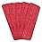 H-Gamely 16.5 inch Reusable Mop Pads Microfiber Spray Mop Replacement Heads for Wet/Dry Mops Compatible with Bona Floor Care System (5 Pack)