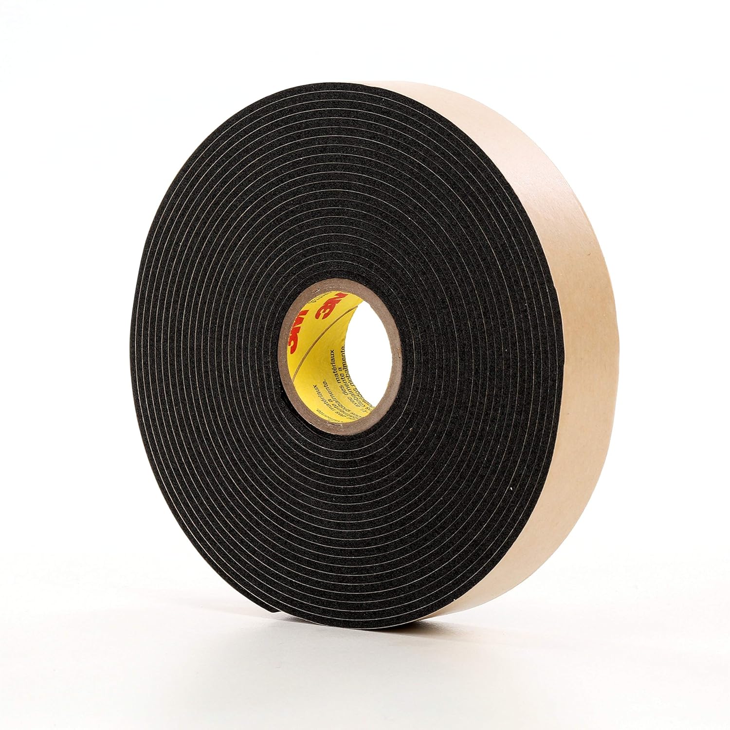 3M 71239-case Double Coated Foam Tape 4496B, 18" x 36 yd., Acrylic, Black