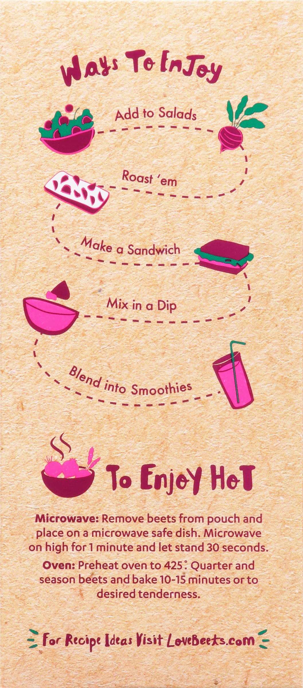 Love Beets Organic Cooked Beets 8 8 oz — view 3