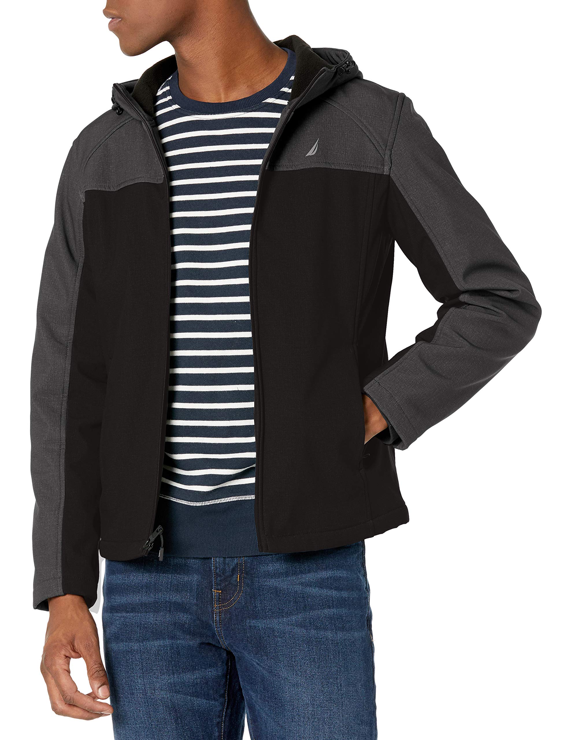 Nautica Men's Lightweight Sailing Jacket – Waterproof &amp; Windproof, Breathable