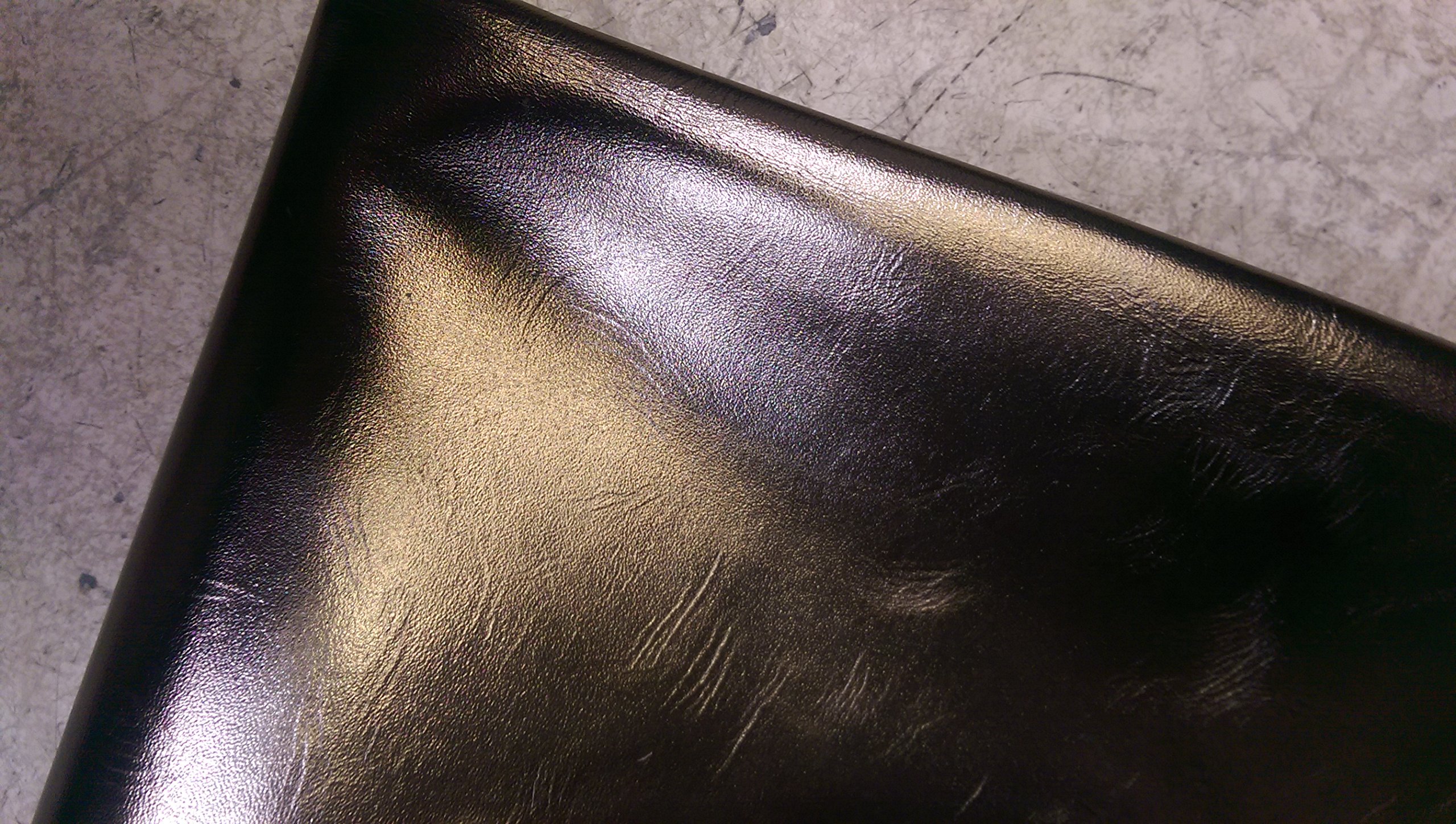 NAT Leathers Pewter Foil Metallic Smooth Handbag Strap Seating Upholstery Shoe 16-20 Square Feet Sq.ft. Cowhide Genuine Leather Hide Skin (Full Skin 16-20 sq.ft)