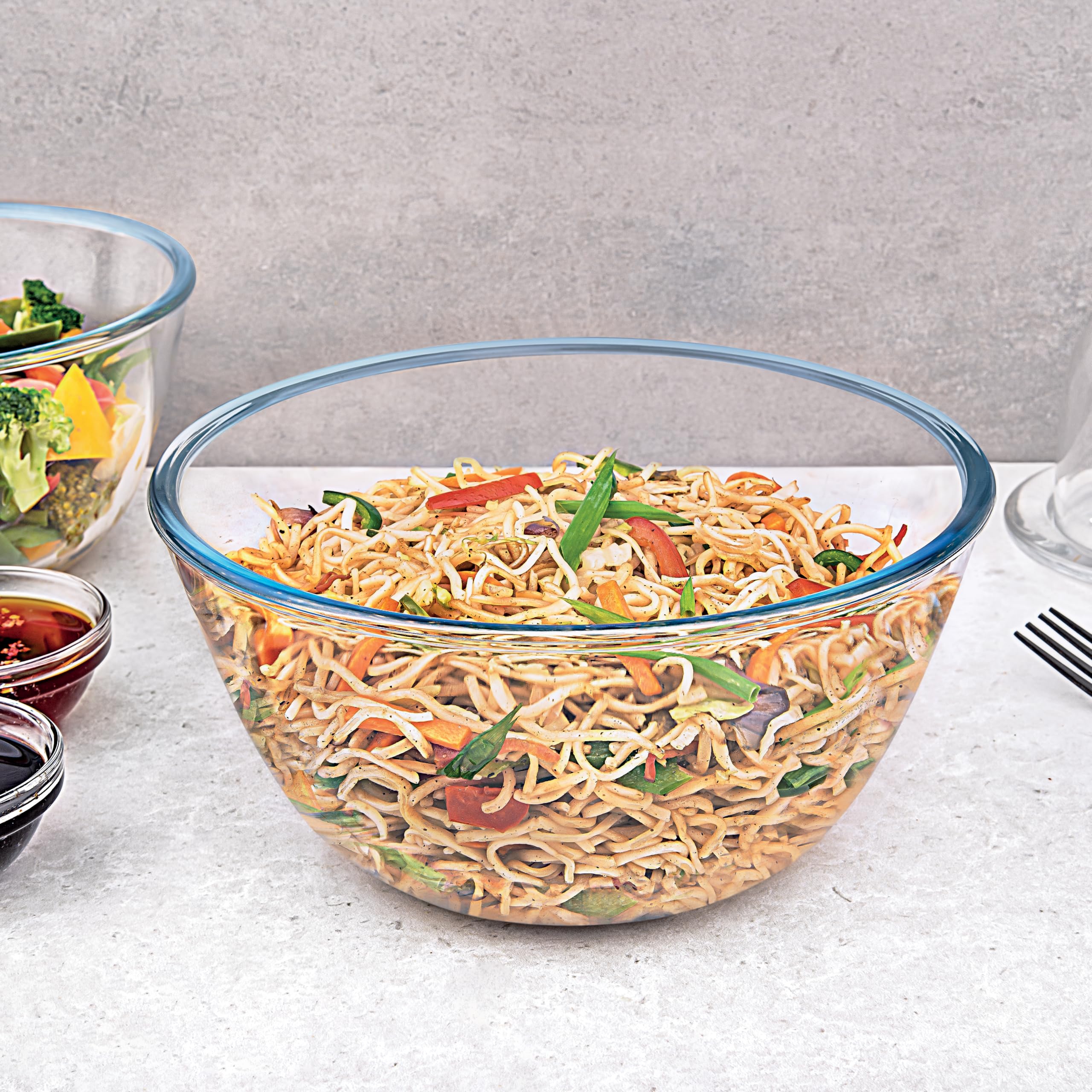 La Opala Cook Serve Store 100% Borosilicate Glass Bakeware & Serveware | Mixing Bowl, Round 750 ml | for Baking & Serving | Microwave & Oven Proof | Dishwasher & Freezer Proof | Durable | Transparent (B0BVHW2YJM) Amazon Price History, Amazon Price Tracker