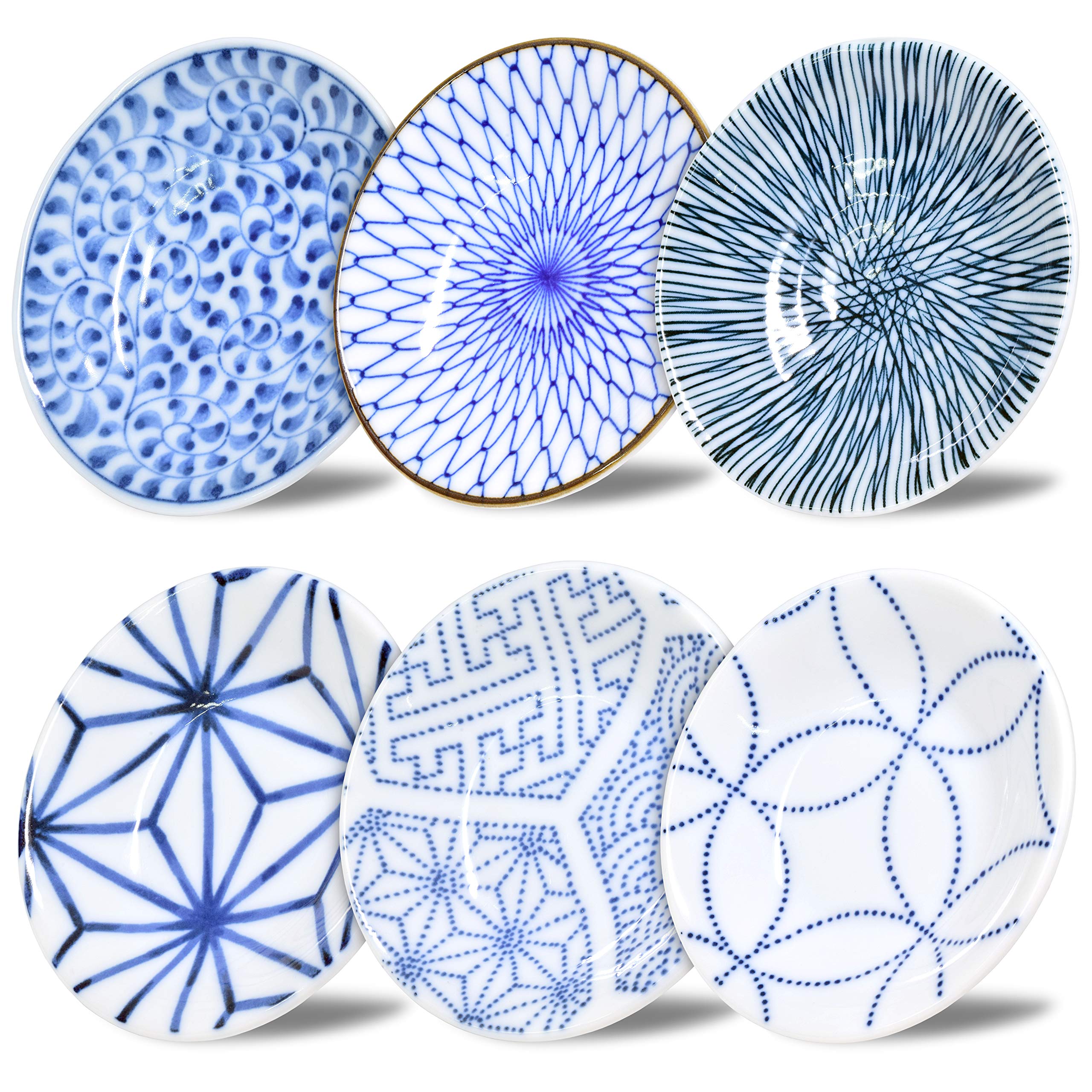 Amazon.com | Japanese Plates Soy Sauce Dishes Sushi Mini Plate
