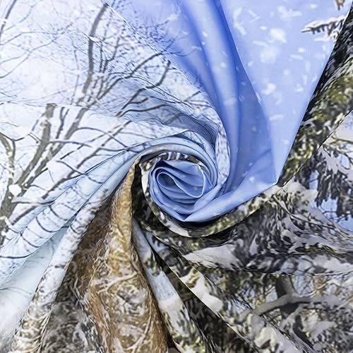 Miniatura 7 de EOBTAIN Tapiz de Halloween para colgar en la pared castillo encantado con linternas de calabaza búhos de gato negro en el bosque de terror tapiz