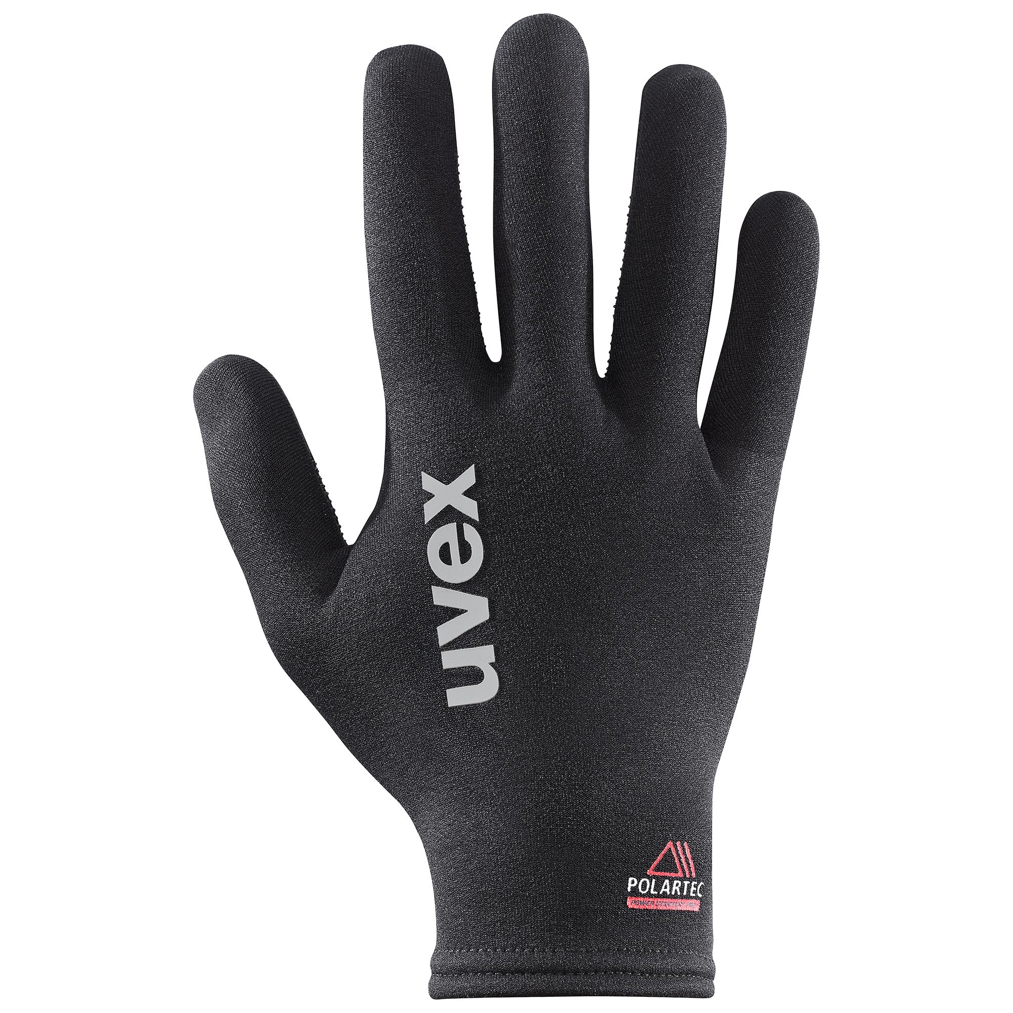 uvex polarixx - riding gloves for Adults - flexible - touchscreen-compatible - black - 6