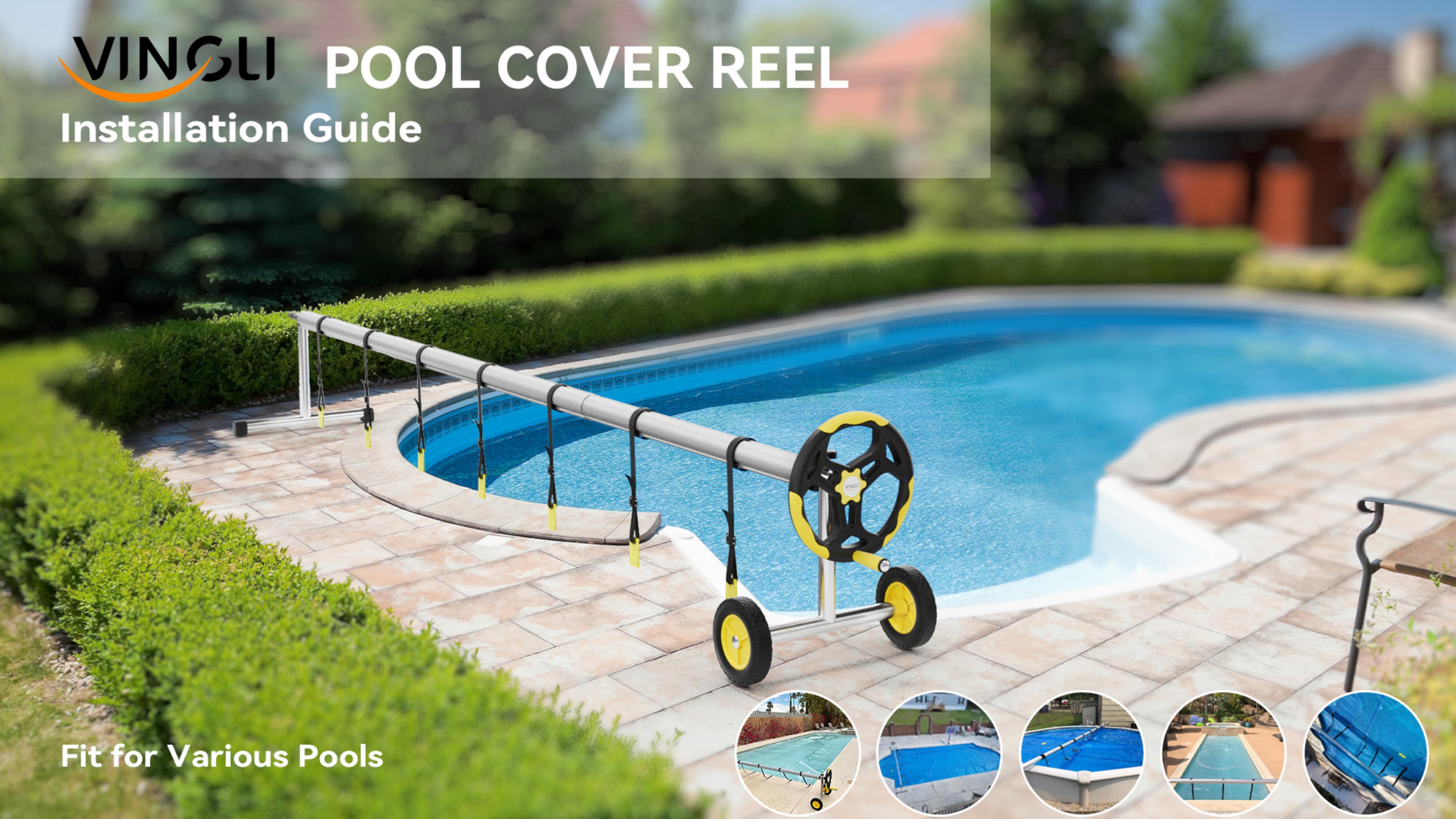 Amazon.com : VINGLI 18 Feet Aluminum Solar Swimming Inground Pool