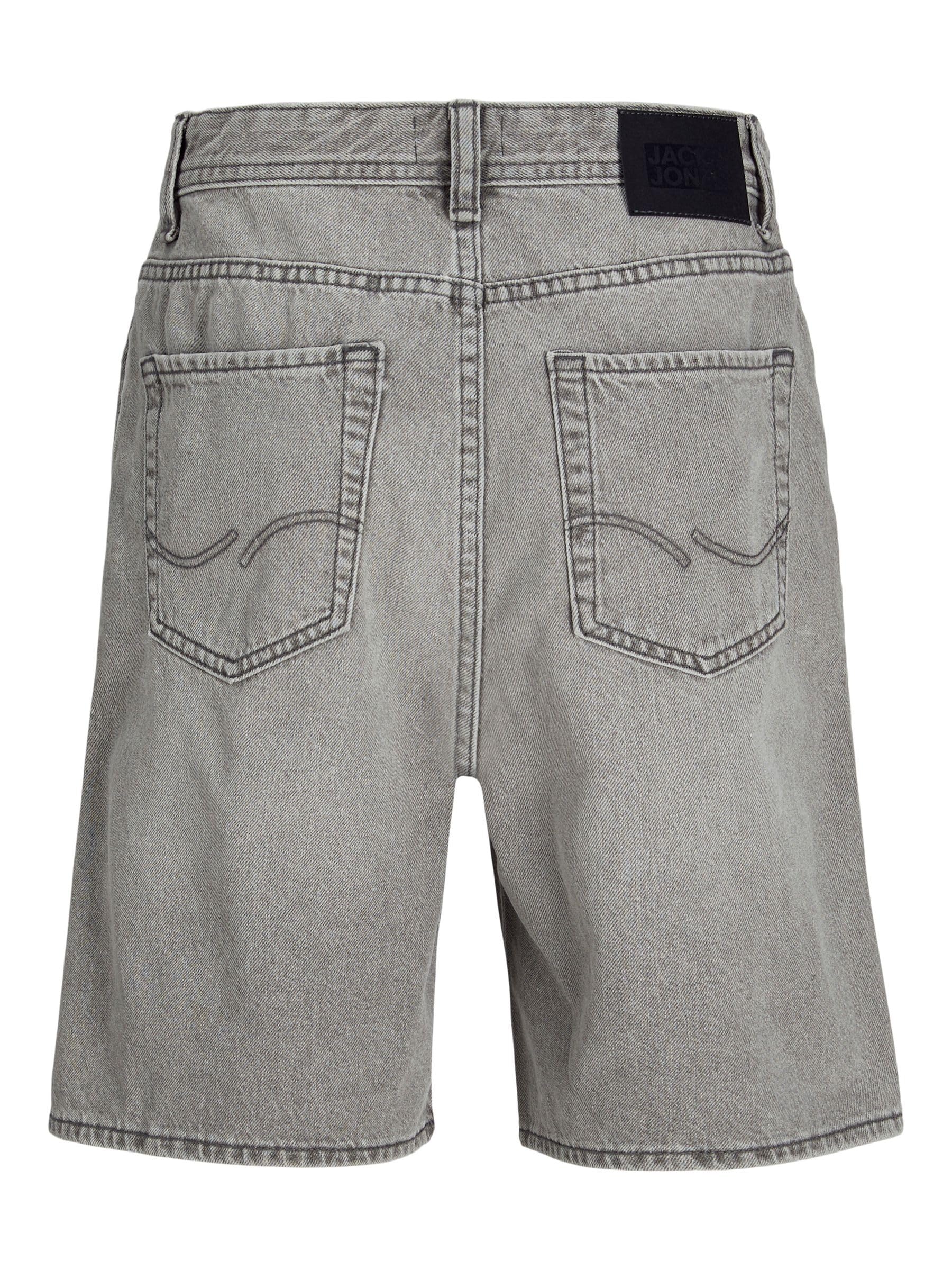 JACK & JONES Denim Shorts Loose Fit Denim Shorts Boys Grey Denim, 128