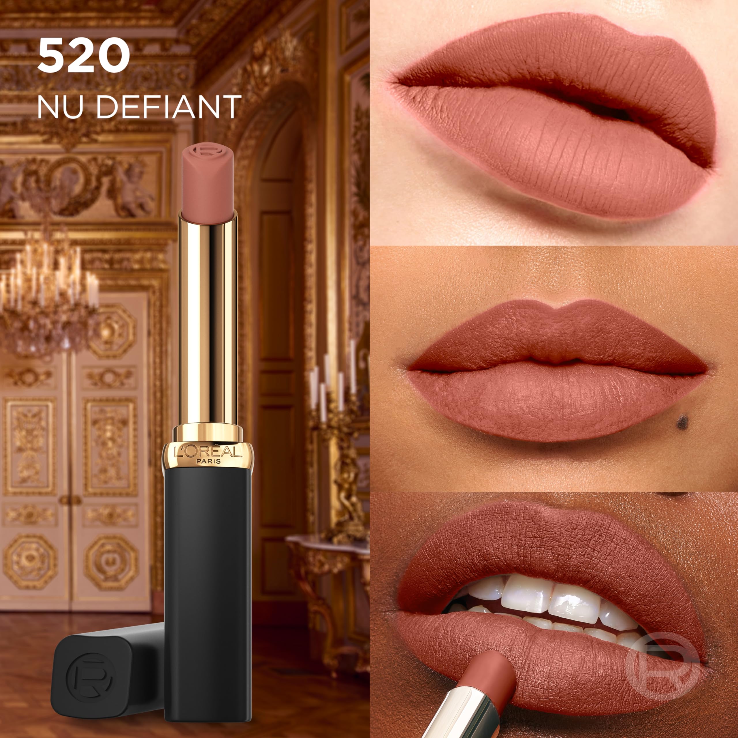L'Oreal Paris Color Riche Intense Volume Matte Ruj - 520 Nude Defiant