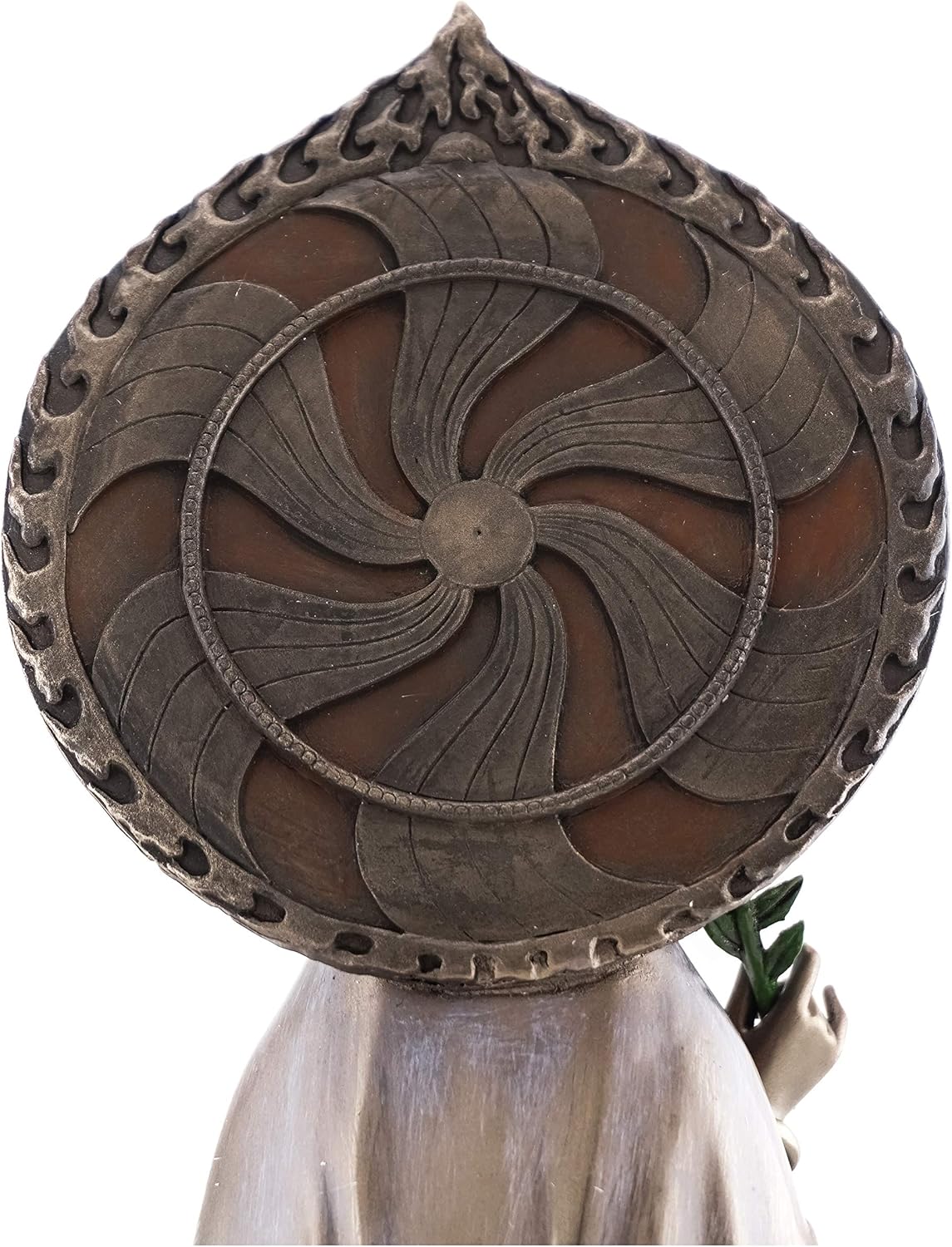 Top Collection Guan Yin Statue Standing on Lotus Pedestal- Quan Yin East Asian Goddess of Compassion and Mercy Sculpture in Premium Cold Cast Bronze - 16.75-Inch Collectible Meditating Buddha Figurine