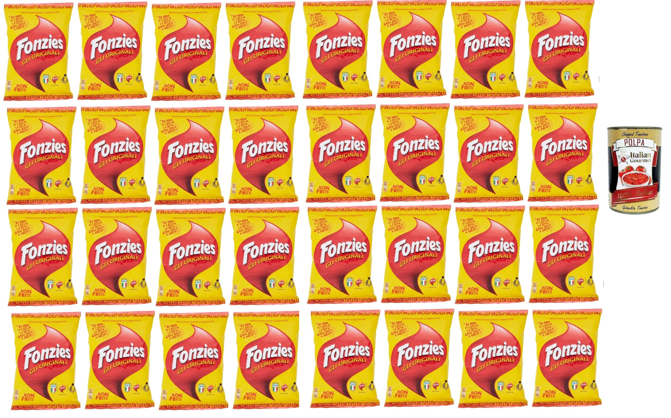 Italian Gourmet Gli Originali Snack di mais Käsegeschmack 32 x 100g