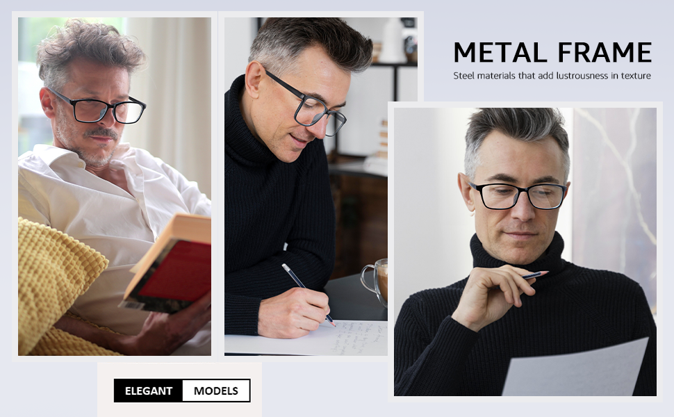 Amazon.com: IGnaef Natural Crystal Stone Lenses Reading Glasses