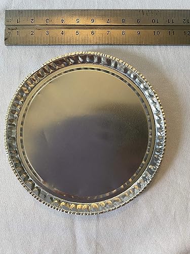 Platos de pesaje, W-D101-AL-50, aluminio, 3.976 in, paquete de 50